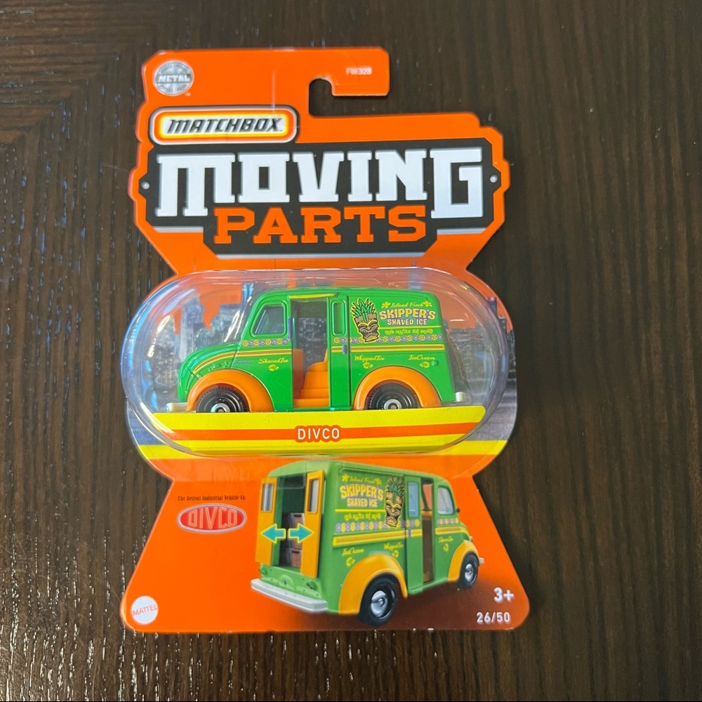 2022 Matchbox Moving Parts Divco Skipper's Shaved Ice Truck 26/50